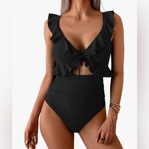Ruffle One Piece Swimsuit